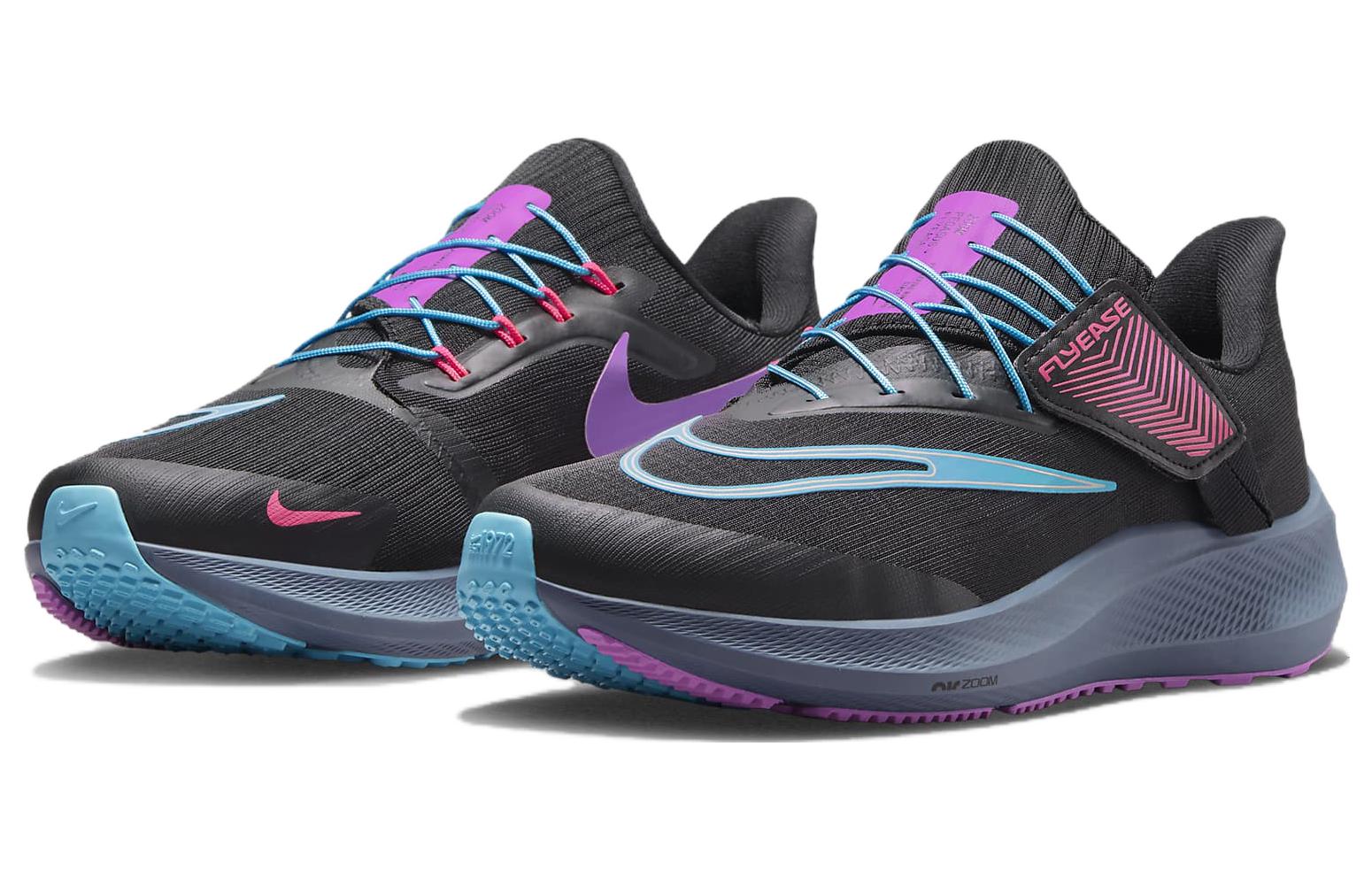 Lookbook （女款）Nike Air Zoom Pegasus 39 FlyEase SE '黑色波羅的海藍' FJ2976-001