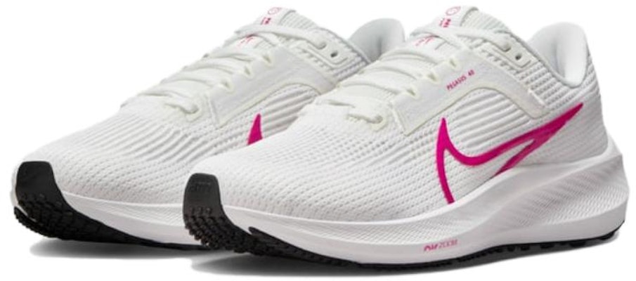 (W) 나이키 에어 줌 페가수스 40 '서밋 화이트 파이어베리' FV0984-100 Lookbook (W) 나이키 에어 줌 페가수스 40 '서밋 화이트 파이어베리' FV0984-100