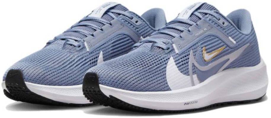 (W) Nike Air Zoom Pegasus 40 Premium 'Gris Futbol Azul'. FZ0633-493 Lookbook (W) Nike Air Zoom Pegasus 40 Premium 'Gris Futbol Azul'. FZ0633-493