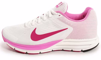 (Women) Nike Air Zoom Structure 17 'Pink White' 615588-105 (Women) Nike Air Zoom Structure 17 'Pink White' 615588-105