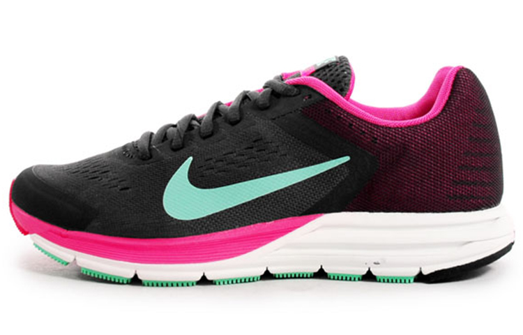 (W) Nike Air Zoom Structure 17 Low 'Black Pink'