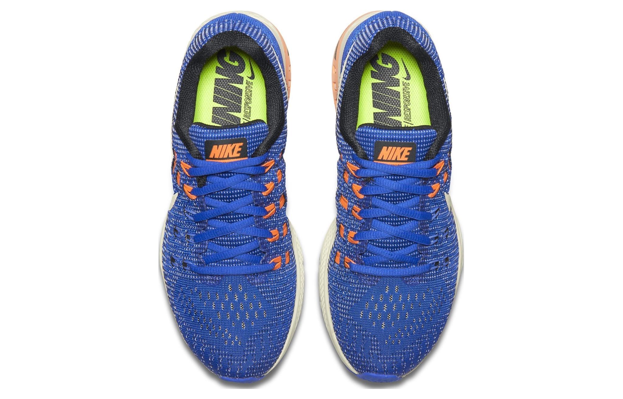 Shop Nike Zoom Structure 19 AIR 運動 防滑耐磨 低筒 跑步鞋 女款 藍色