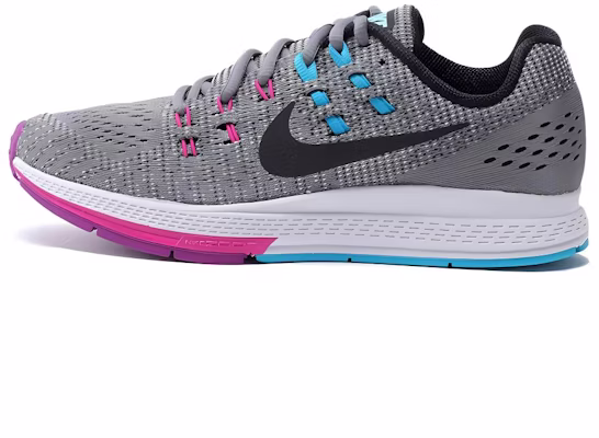 (W) Nike Air Zoom Structure 19 'Cool Grey Fuchsia Flash' Abu-abu Fuchsia Flash 806584-005 Buy (W) Nike Air Zoom Structure 19 'Cool Grey Fuchsia Flash' Abu-abu Fuchsia Flash 806584-005