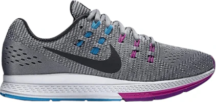 (Women) Nike Air Zoom Structure 19 Wide 'Cool Grey Fuchsia Flash' 806585-005 (Women) Nike Air Zoom Structure 19 Wide 'Cool Grey Fuchsia Flash' 806585-005
