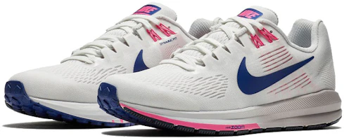 Lookbook (Women) Nike Air Zoom Structure 21 'White Pink Blue' 904701-101