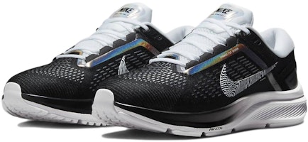 (W) 나이키 에어 줌 스트럭처 24 "블랙 제브라 레인보우" DX9626-001 Lookbook (W) 나이키 에어 줌 스트럭처 24 "블랙 제브라 레인보우" DX9626-001