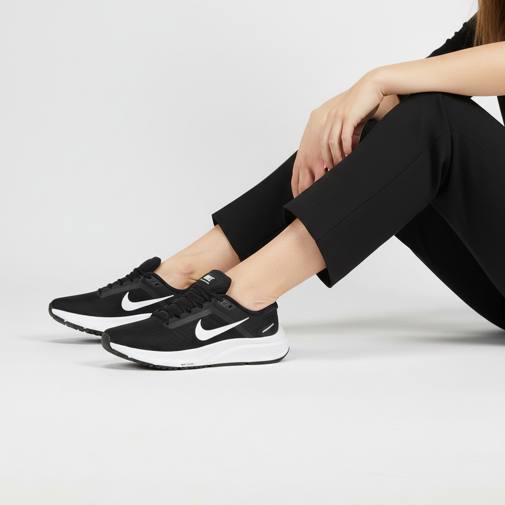 Order (W) Nike Air Zoom Struktur 24 Hitam Putih DA8570-001