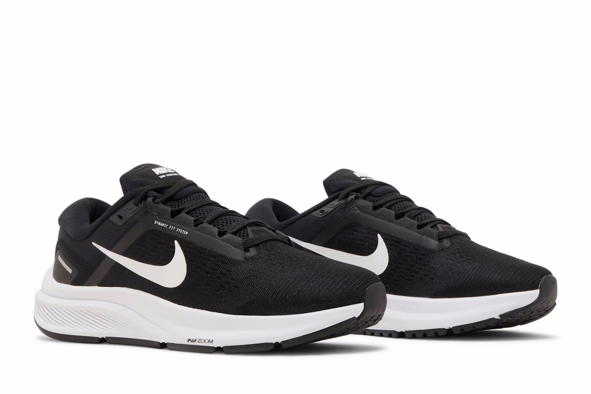 (Women) Nike Air Zoom Structure 24 Black White