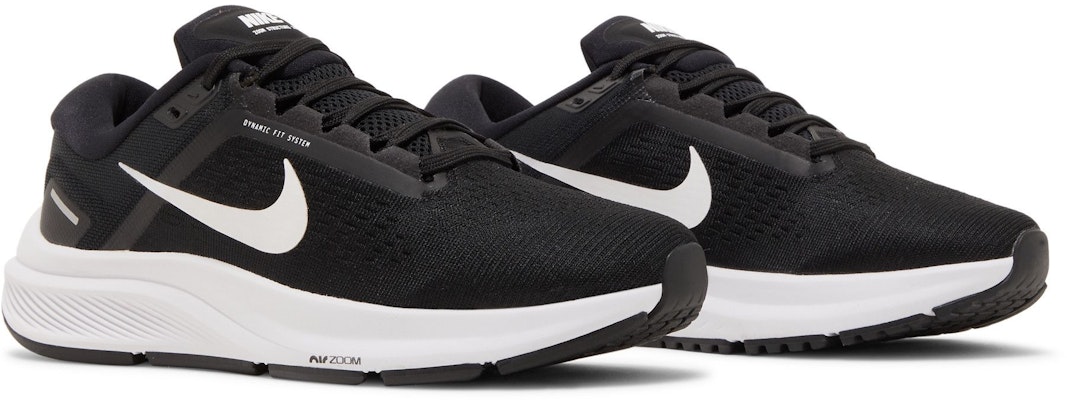 (W) Nike Air Zoom Struktur 24 Hitam Putih DA8570-001 2