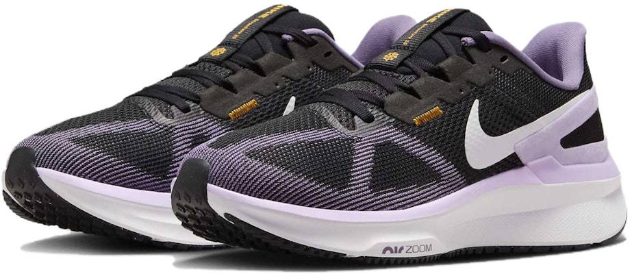 (Women) Nike Air Zoom Structure 25 'Black Lilac Bloom' DJ7884-006 Lookbook (Women) Nike Air Zoom Structure 25 'Black Lilac Bloom' DJ7884-006