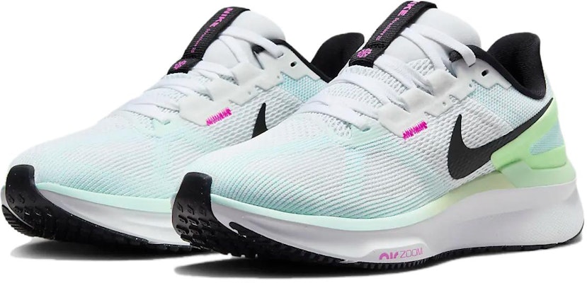 (W) Nike Air Zoom Structure 25 'Putih Glacier Biru' DJ7884-105 Lookbook (W) Nike Air Zoom Structure 25 'Putih Glacier Biru' DJ7884-105