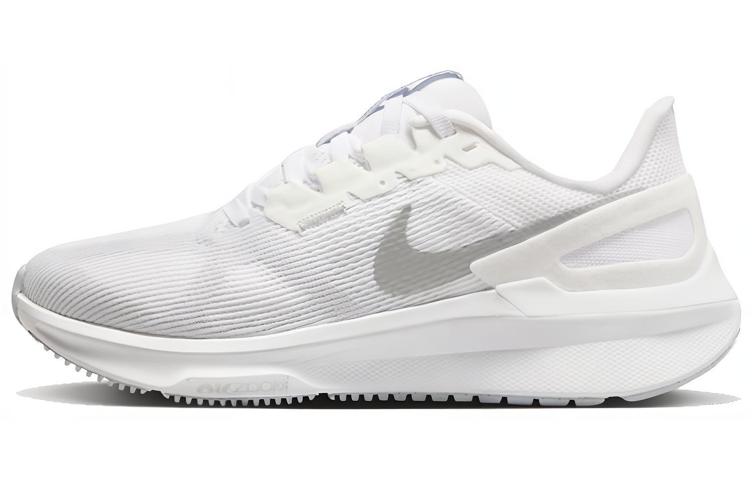 (Women) Nike Air Zoom Structure 25 'White Metallic Silver' DJ7884-101