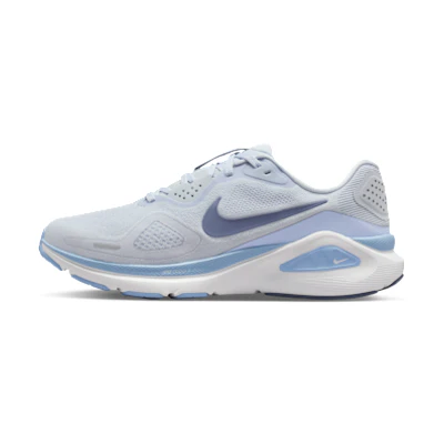 (W) Nike Air Zoom Structure 26 Football Gray/Aluminum/White/World Indigo
