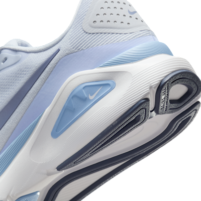 Cheap (Women) Nike Air Zoom Structure 26 Football Gray/Aluminum/White/World Indigo HQ2589-002