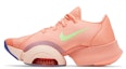 Lookbook (W) Nike Air Zoom SuperRep 2 'Crimson Bliss Concord' dalam warna merah jingga & ungu. CU5925-646