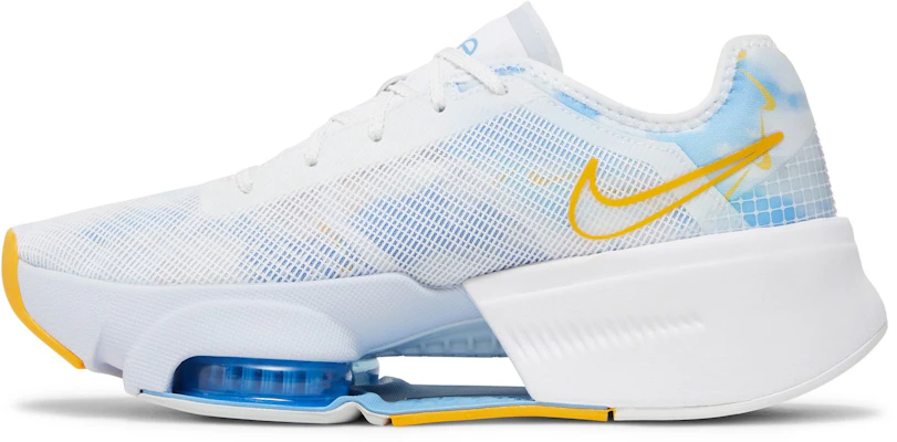 (W) Nike Air Zoom SuperRep 3 ''Blanc Or Université'' DM3471-100 Lookbook (W) Nike Air Zoom SuperRep 3 ''Blanc Or Université'' DM3471-100