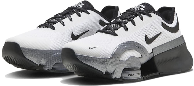 (女性)Nike Air Zoom SuperRep 4 Next Nature Premium '白色黑色' DV1162-100 Lookbook (女性)Nike Air Zoom SuperRep 4 Next Nature Premium '白色黑色' DV1162-100