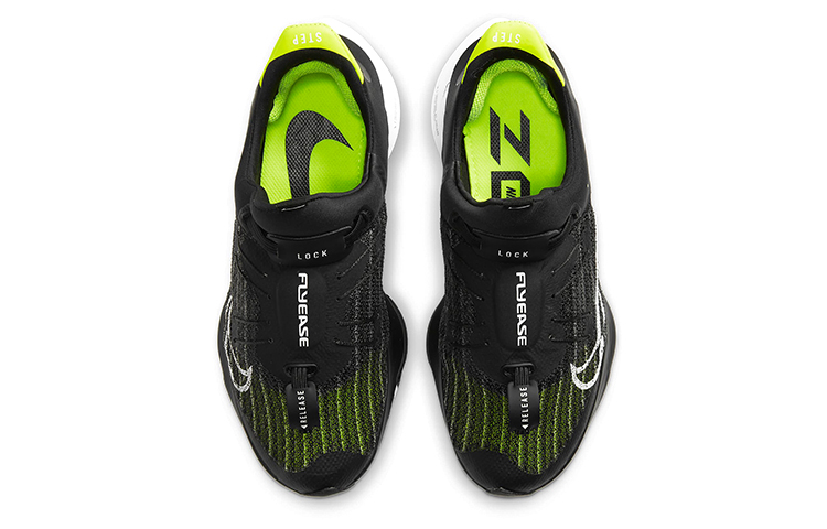 (W) Nike Air Zoom Tempo Next% FlyEase Black//Green 'White' 圖 4