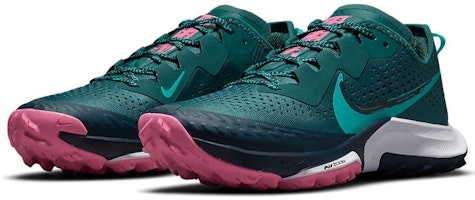 (W) Nike Air Zoom Terra Kiger 7 'Hijau Teal Gelap Pink Glow' CW6066-301 Lookbook (W) Nike Air Zoom Terra Kiger 7 'Hijau Teal Gelap Pink Glow' CW6066-301
