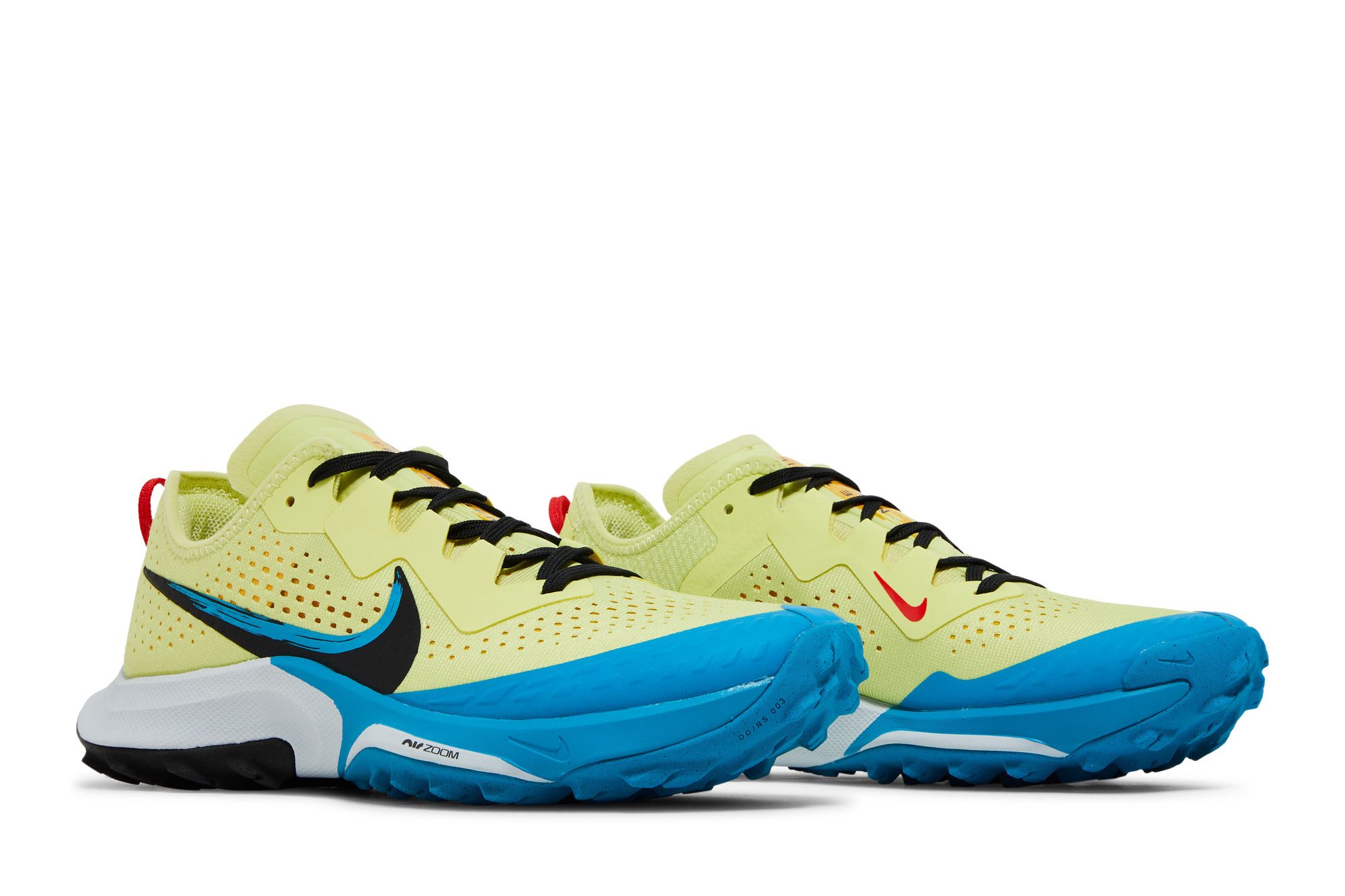 Cheap Nike Air Zoom Terra Kiger 7 低筒 跑步鞋 女款 黃藍黑