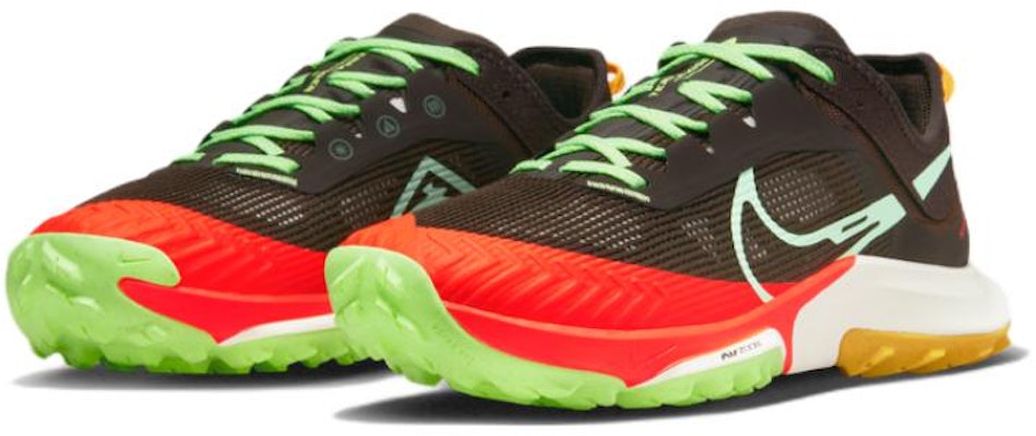 (W) Nike Air Zoom Terra Kiger 8 'Marrón Terciopelo Carmesí Brillante' DH0654-200 Lookbook (W) Nike Air Zoom Terra Kiger 8 'Marrón Terciopelo Carmesí Brillante' DH0654-200