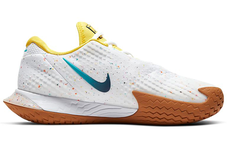 Order (W) Nike Air Zoom Vapor Cage 4 HC 'Putih Opti Kuning Gum' CD0431-107