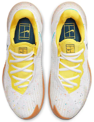 (W) Nike Air Zoom Vapor Cage 4 HC ''Wit Opti Geel Gum'' CD0431-107 Shop (W) Nike Air Zoom Vapor Cage 4 HC ''Wit Opti Geel Gum'' CD0431-107