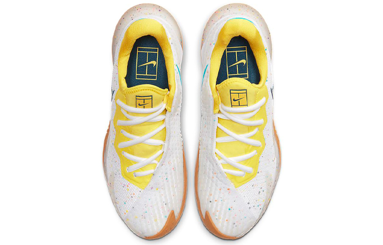 Shop (W) Nike Air Zoom Vapor Cage 4 HC 'Putih Opti Kuning Gum' CD0431-107