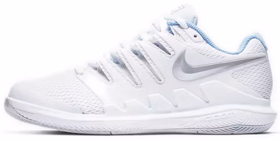 (Women) Nike Air Zoom Vapor X 'White Metallic Silver' AA8027-105 (Women) Nike Air Zoom Vapor X 'White Metallic Silver' AA8027-105