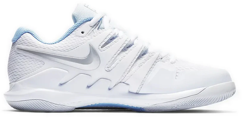 (W) 耐克 Air Zoom Vapor X '白色金属银' AA8027-105 Order (W) 耐克 Air Zoom Vapor X '白色金属银' AA8027-105