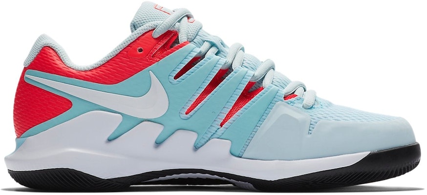 (W) Nike Air Zoom Vapor X HC 'Azul Claro y Rojo Brillante' AA8027-402 Order (W) Nike Air Zoom Vapor X HC 'Azul Claro y Rojo Brillante' AA8027-402