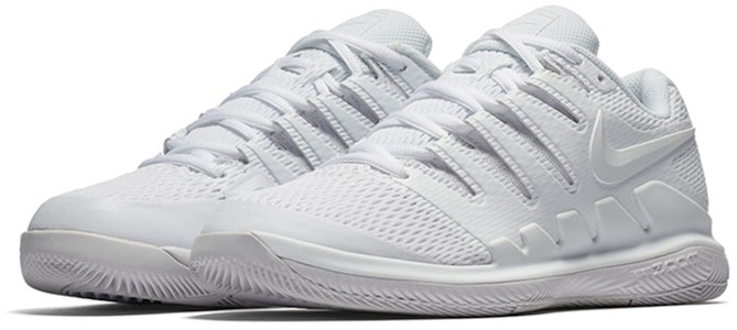 (W) Nike Air Zoom Vapor X HC 'Triple White' Blanco Triple AA8027-101 Lookbook (W) Nike Air Zoom Vapor X HC 'Triple White' Blanco Triple AA8027-101