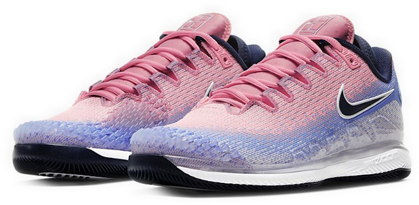 (W) Nike Air Zoom Vapor X Knit 'Sunblush Royal' zapatillas tenis rosa y azul AR8835-406 Lookbook (W) Nike Air Zoom Vapor X Knit 'Sunblush Royal' zapatillas tenis rosa y azul AR8835-406