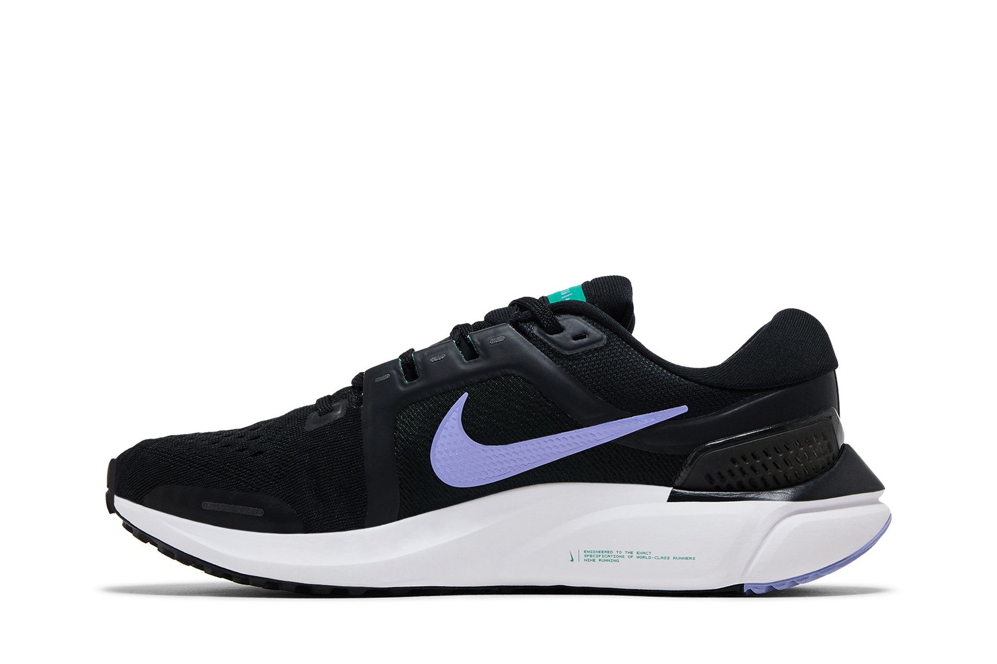 Shop (W) Nike Air Zoom Vomero 16 'Hitam Light Thistle' DA7698-004