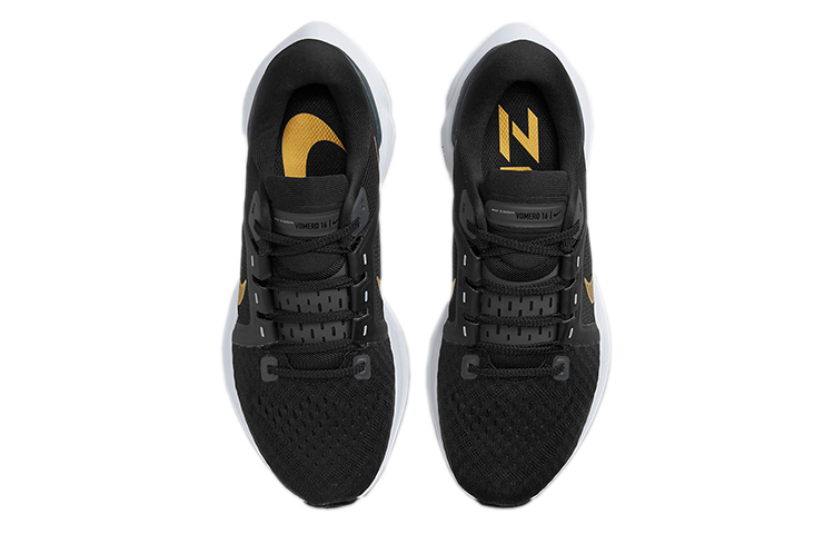 Shop (W) Nike Air Zoom Vomero 16 'Negro Oro Metálico' DA7698-003