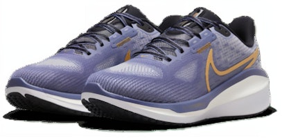 (W) Nike Air Zoom Vomero 17 'Biru Emas Tersebar' FB8502-400 Lookbook (W) Nike Air Zoom Vomero 17 'Biru Emas Tersebar' FB8502-400