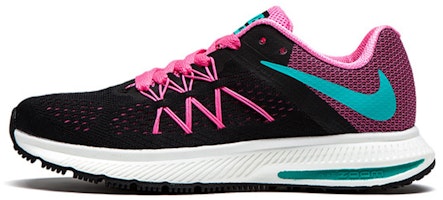 (Women) Nike Air Zoom Winflo 3 'Black Pink White' 831562-004 (Women) Nike Air Zoom Winflo 3 'Black Pink White' 831562-004