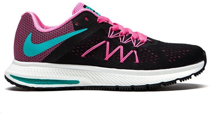 (W) Nike Air Zoom Winflo 3 'Hitam Merah Jambu Putih' 831562-004 Order (W) Nike Air Zoom Winflo 3 'Hitam Merah Jambu Putih' 831562-004