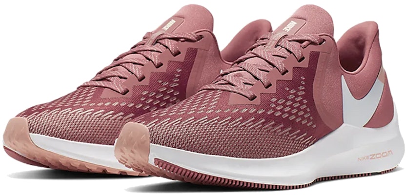 (W) Nike Air Zoom Winflo 6 'Light Redwood' Lelaki Wanita Kasut Lari AQ8228-800 Lookbook (W) Nike Air Zoom Winflo 6 'Light Redwood' Lelaki Wanita Kasut Lari AQ8228-800