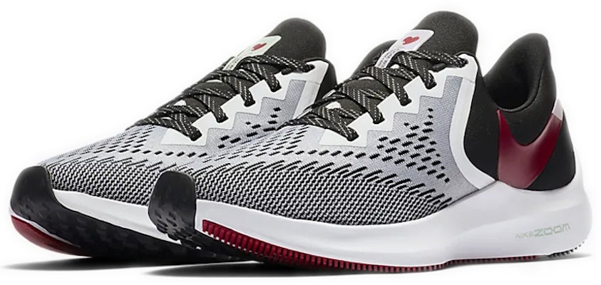 (W) Nike Air Zoom Winflo 6 'Putih Merah Mulia' AQ8228-103 Lookbook (W) Nike Air Zoom Winflo 6 'Putih Merah Mulia' AQ8228-103