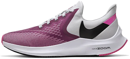 (Women) Nike Air Zoom Winflo 6 'White Purple' AQ8228-602 (Women) Nike Air Zoom Winflo 6 'White Purple' AQ8228-602