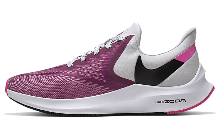 (Women) Nike Air Zoom Winflo 6 'White Purple' AQ8228-602