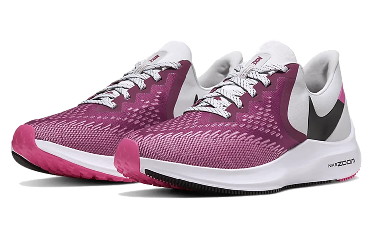 (W) Nike Air Zoom Winflo 6 'White Purple' 圖 3
