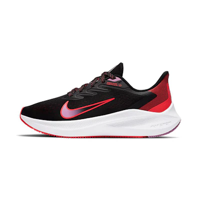 (W) Nike Air Zoom Winflo 7 'Black Flash Crimson'