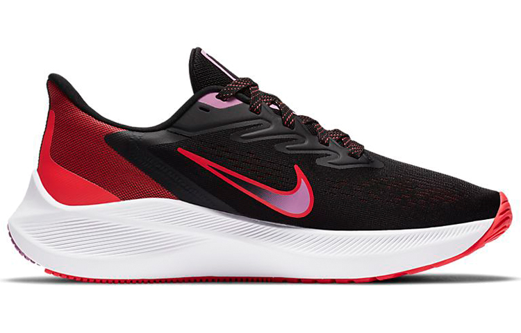 Order (W) Nike Air Zoom Winflo 7 ''Zwart Flash Crimson'' CJ0302-008