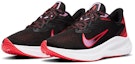 Lookbook (W) Nike Air Zoom Winflo 7 'Hitam Flash Crimson' CJ0302-008