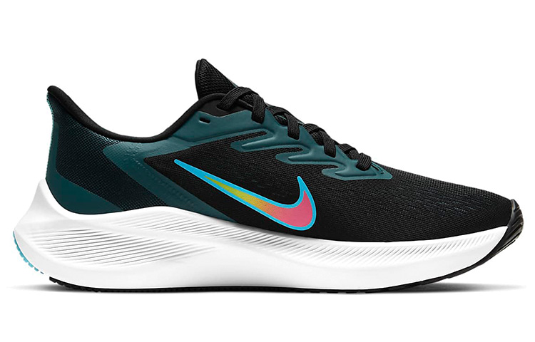 Order (W) Nike Air Zoom Winflo 7 ''Zwart Groen'' CJ0302-013