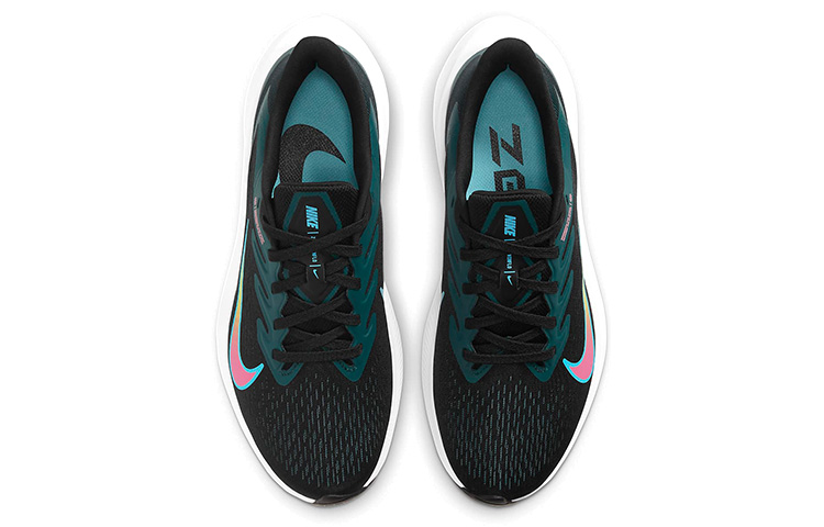 Shop (W) Nike Air Zoom Winflo 7 ''Zwart Groen'' CJ0302-013
