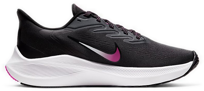 (W) Nike Air Zoom Winflo 7 'Abu Asap Gelap Merah Muda' CJ0302-001 Order (W) Nike Air Zoom Winflo 7 'Abu Asap Gelap Merah Muda' CJ0302-001