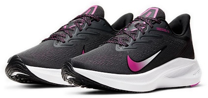 耐吉 Air Zoom Winflo 7 黑粉 女款 Lookbook 耐吉 Air Zoom Winflo 7 黑粉 女款